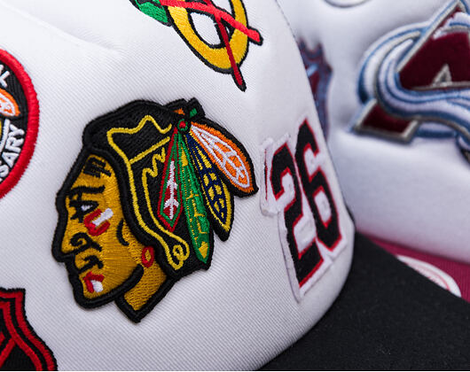 Kappe Mitchell & Ness - Gridlock Trucker - Chicago Blackhawks - White