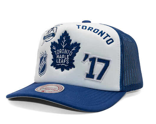 Kappe Mitchell & Ness - Gridlock Trucker - Toronto Maple Leafs - White