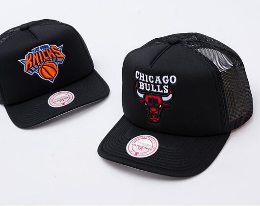 Kappe Mitchell & Ness - Hidden Trucker - Chicago Bulls - Black