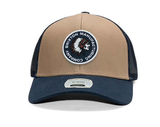 Kappe Brixton - Rival Stamp X Mp Mesh Cap - Washed Navy/Washed Navy