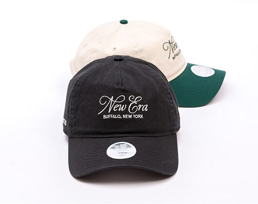 Damen Kappe New Era - A-Frame Cursive Script 9TWENTY A-Frame - Schwarz / Weiß