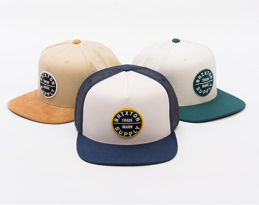 Kappe Brixton - Oath Mp Trucker Hat - Mood Indigo/Off White/Mood Ind