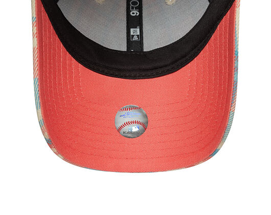 Damen Kappe New Era - MLB Check 9FORTY - NY Yankees - Pink Lift / White