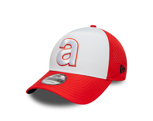 Kappe New Era - PIAGGIO Embroidery 9FORTY A-Frame - White