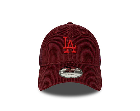 Kappe New Era - MLB Cord 9TWENTY - LA Dodgers - Burgundy