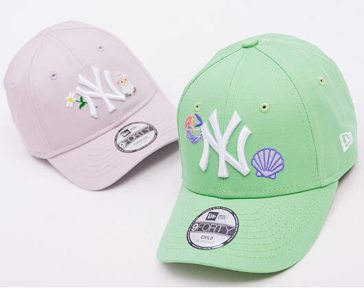 Kinder Kappe New Era - MLB Nautical Icons 9FORTY - NY Yankees - Aquamarine