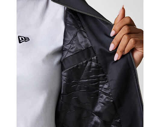 Damenjacke New Era - Satin Bomber - Black