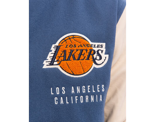 Jacke New Era - NBA Patch Varsity Jacket - LA Lakers - Muted Indigo
