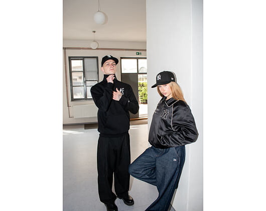 Pullover New Era - Lifestyle Quarter Zip - Black