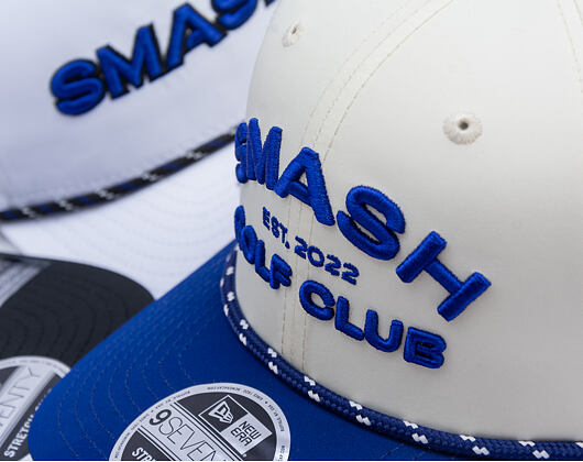 Basecap New Era - LIV Golf 9SEVENTY Stretch-Snap Wordmark - Smash - Cream