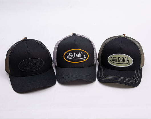 Kappi Von Dutch - Trucker - Keep An Eye Out Patch - Schwarz