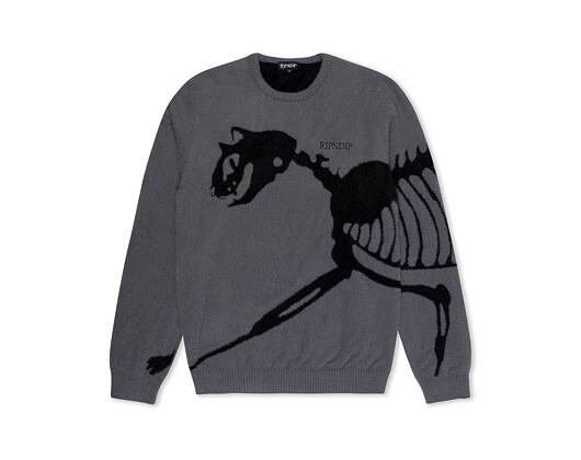 Strickpullover Rip N Dip - Fossil Mohair Knit Sweater - Charcoal