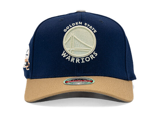 Kappe Mitchell & Ness - Sand Storm Classic Red - Golden State Warriors - Navy/Sand