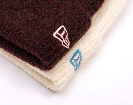 Damen Mütze New Era - MLB Wide Cuff Beanie - NY Yankees - Burgundy / Royal