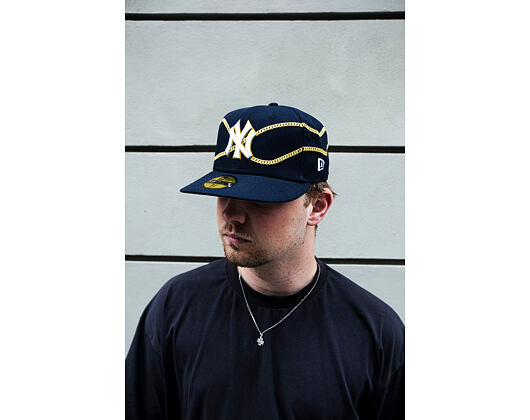 Kappe New Era - MLB Chain Wrap 59FIFTY - NY Yankees - Navy