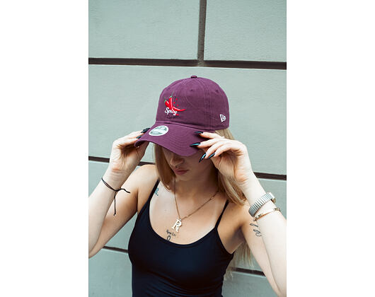 Damen Kappe New Era - Phrase - Spicy 9TWENTY - Burgundy