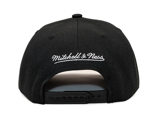 Kappe Mitchell & Ness - NBA Tilted Pro Snapback - Chicago Bulls - Black