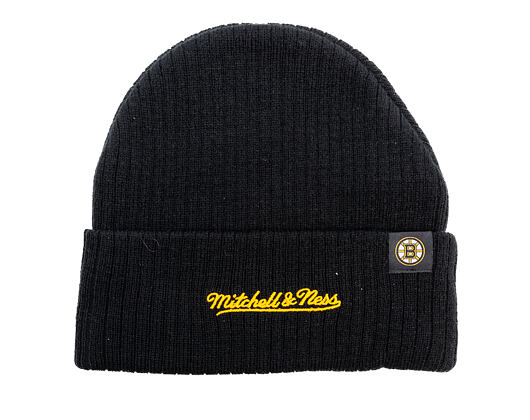 Mütze Mitchell & Ness - NHL Line Light Knit - Boston Bruins - Black