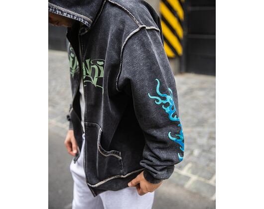 Pullover Rip N Dip - Squabble Up Hoodie - Black Vintage Wash