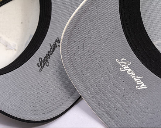 Kappe Mitchell & Ness - Branded Icon Trucker - Off White-Black