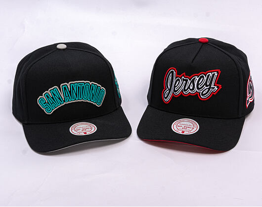 Kappe Mitchell & Ness - NBA Class Act Pro HWC - San Antonio Spurs - Black