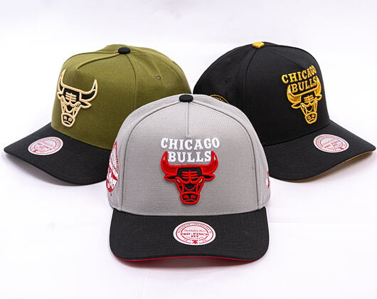 Kappe Mitchell & Ness - NBA Core Iii Pro Bulls - Chicago Bulls - Black-Grey