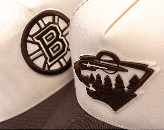 Kappe Mitchell & Ness - NHL Fashion Basic 2T Pro Vntg - Minnesota Wild - Cream