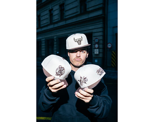 Kappe Mitchell & Ness - NBA Fashion Basic 2T Snapback - Chicago Bulls - Cream