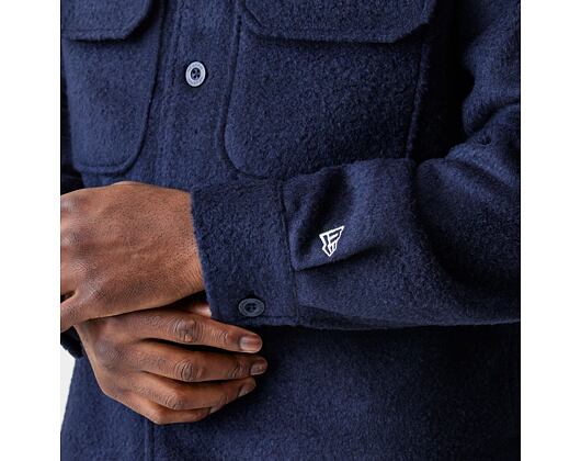 Jacke New Era - Branded Shacket - Navy