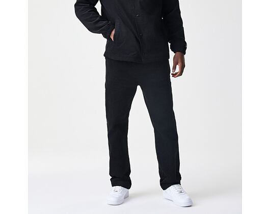 Hose New Era - Branded Cord Chino Pants - Black