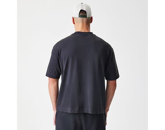 T-Shirt New Era - Branded Washed Oversized Tee - Black