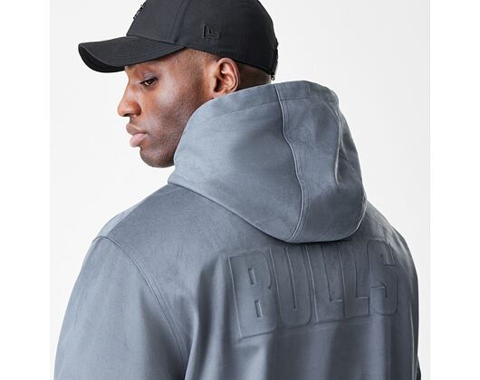 Jacke New Era - NBA Suede Hooded Jacket - Chicago Bulls - Grape