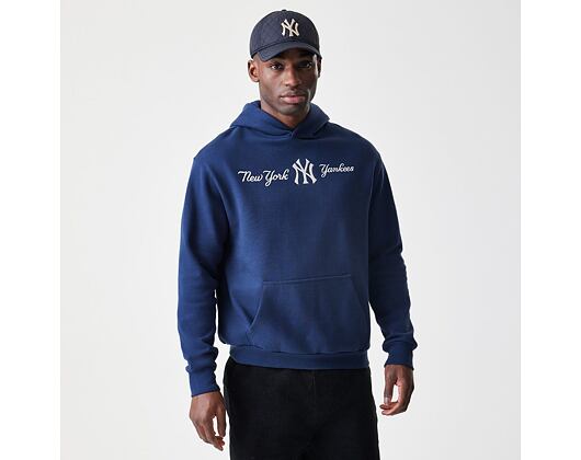 Pullover New Era - MLB Graphic Oversized Hoody - NY Yankees - Navy