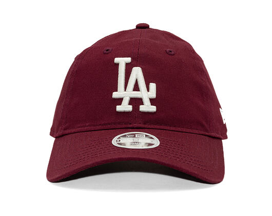 Damen Kappe New Era - MLB Essential 9TWENTY - LA Dodgers - Burgundy / Cream