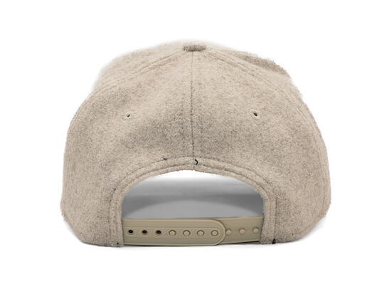 Kappe New Era - MLB Melton Wool 9FORTY A-Frame - NY Yankees - Stone