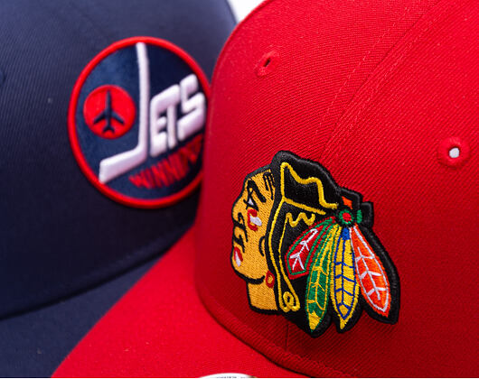Kappe New Era - NHL 9SEVENTY Stretch-Snap - Chicago Blackhawks - Team Color