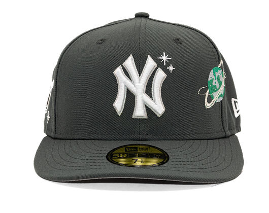 Kappe New Era - MLB Planet Icon 59FIFTY - NY Yankees - Steel Clouds