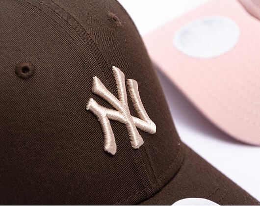 Damen Kappe New Era - MLB Womens Essential Midi Logo 9FORTY - NY Yankees - Brown