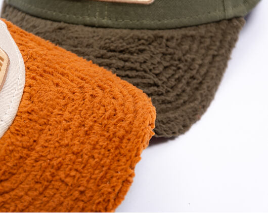 Kinder Kappe New Era - Branded Kids Outdoor 9FORTY - Olive / Orange