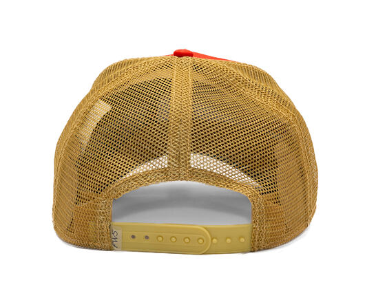 Kappe Stetson - Trucker Cap Beach Race by FWS - Blue/Orange