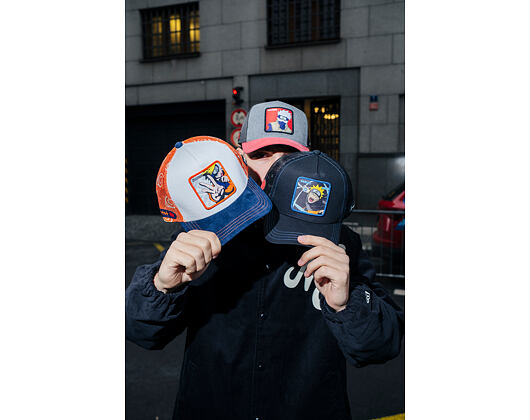Kappe Capslab Trucker Premium Naruto X Capslab