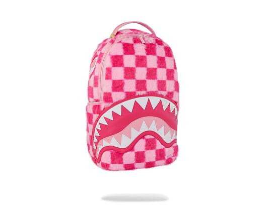 Rucksack Sprayground Pink Fur Check Backpack
