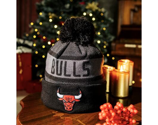 Mütze New Era - Knit Medium NBA Jake Cuff Beanie - Chicago Bulls - Grey