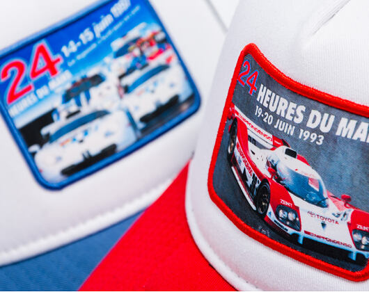 Kappe New Era - LE MANS 9FORTY A-Frame Trucker Patch - Scarlet