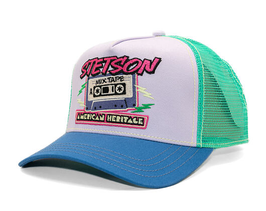 Kappe Stetson - Trucker Cap - - Mix Tape - 28