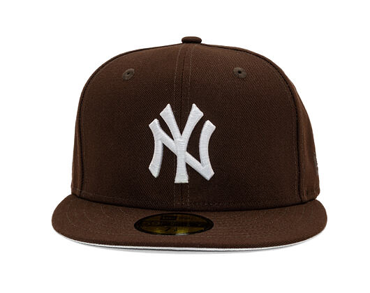 Kappe New Era - MLB Seasonal 59FIFTY - NY Yankees - Burnt Wood - Brown
