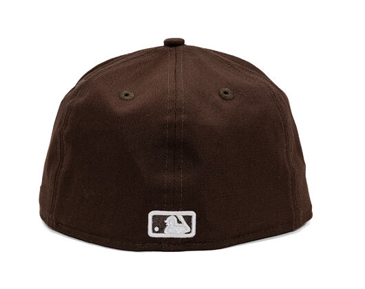 Kappe New Era - MLB Seasonal 59FIFTY - Atlanta Braves - Burnt Wood - Brown