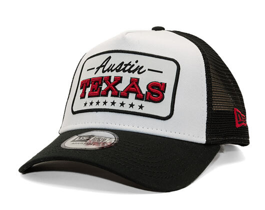 Kappe New Era - Branded Location Patch 9FORTY Trucker - Black