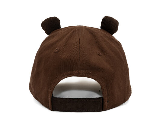 Kinder Kappe New Era - Branded Cord Ears 9FORTY - Chestnut Brown