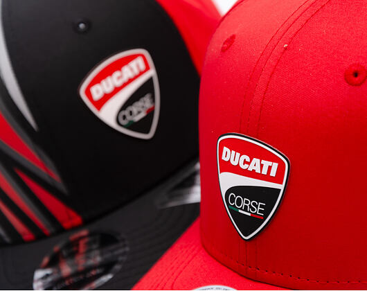 Kappe New Era - Ducati Motor Core 9SEVENTY Stretch-Snap - Scarlet